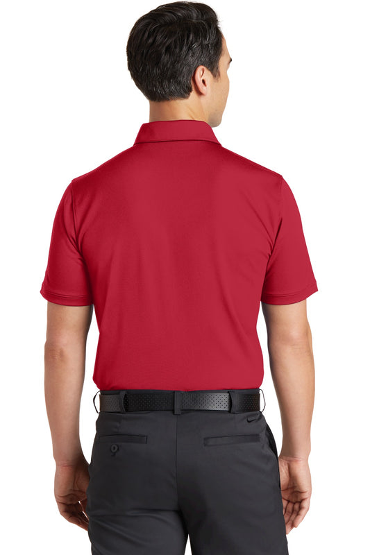 Nike Dri-FIT Solid Icon Pique Modern Fit Polo. 746099 Gym Red
