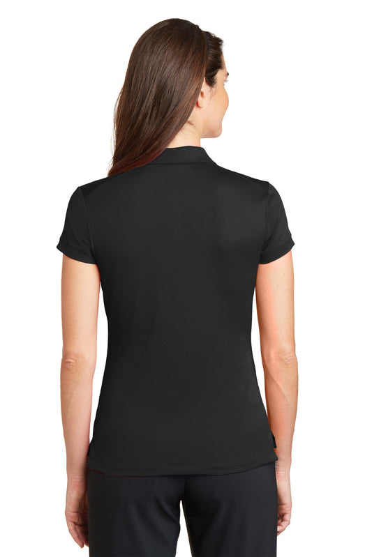 Nike Women's Dri-FIT Solid Icon Pique Modern Fit Polo. 746100 Black