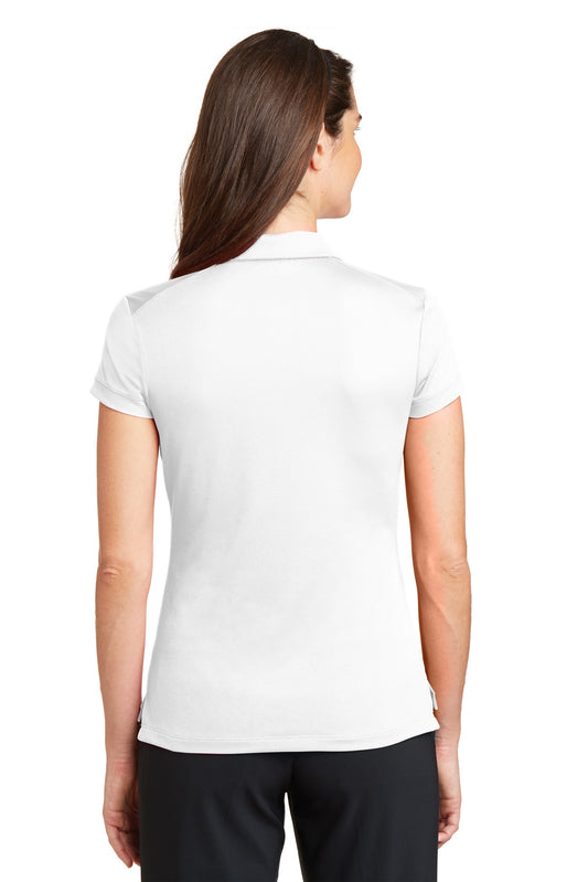 Nike Women's Dri-FIT Solid Icon Pique Modern Fit Polo 746100 White
