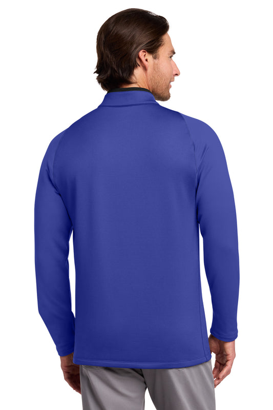 Nike Dri-FIT Stretch 1/2-Zip Cover-Up 779795 Deep Royal Blue/ Black