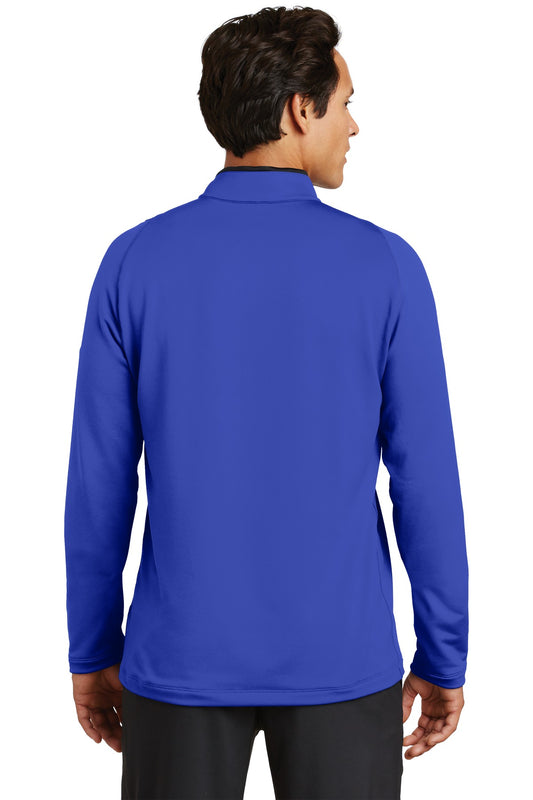 Nike Dri-FIT Stretch 1/2-Zip Cover-Up. 779795 Deep Royal Blue/ Black