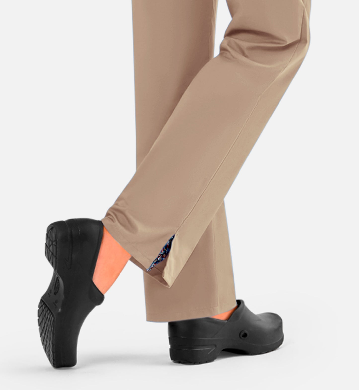 Blossom Signature 8100 Ladies Full Waist Band Cargo Pants Khaki