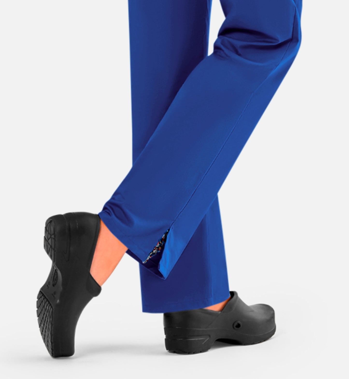 Blossom Signature 8100 Ladies Full Waist Band Cargo Pants Royal Blue
