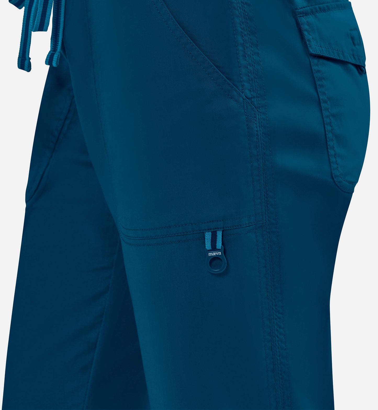 Blossom Signature 8101 Ladies Adjustable Functional Pants Caribbean Blue