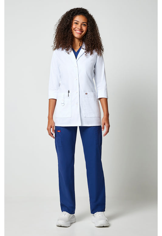 EDS Professional Whites 82402 Women's 30" Consultation Lab Coat White