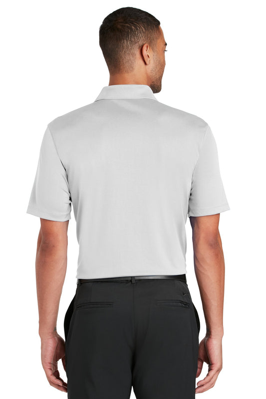 Nike Dri-FIT Classic Fit Players Polo with Flat Knit Collar. 838956 White