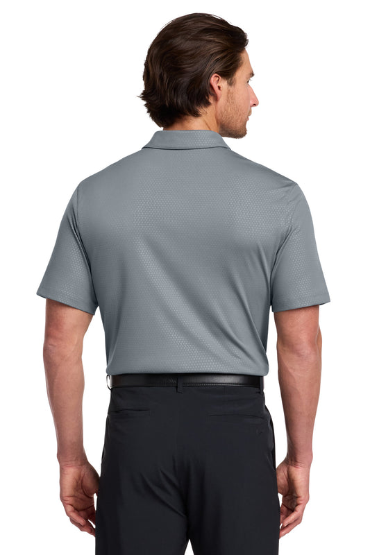 Nike Dri-FIT Embossed Tri-Blade Polo 838964 Cool Grey