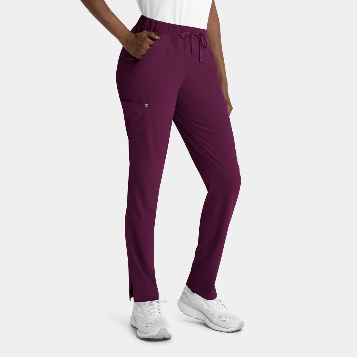 Matrix Impulse 8530 Women's Skinny Pull-On Pant Wine