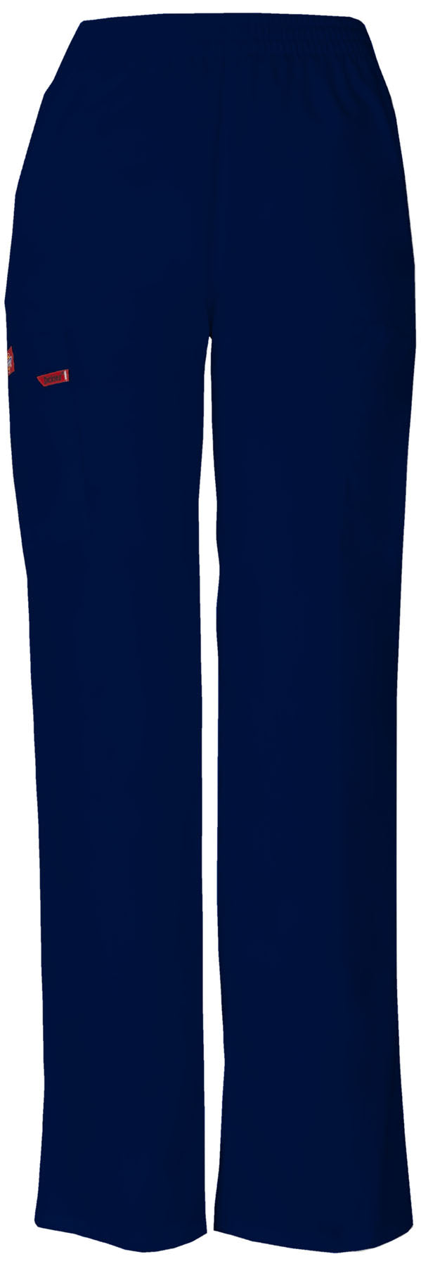 EDS Signature 86106 Women's Natural Rise Tapered Leg Pull-On Scrub Pants Navy