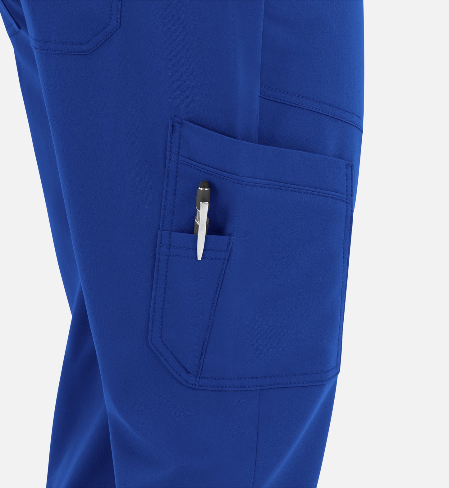 Matrix Pro Men's 8901 Men's Half Elastic Waistband Cargo Pants Royal Blue