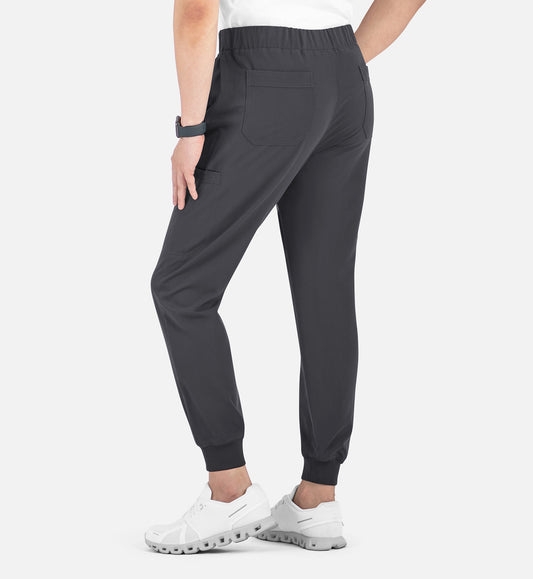 Matrix Pro Men's 8902 Men's Full Elastic Waistband Jogger Pewter