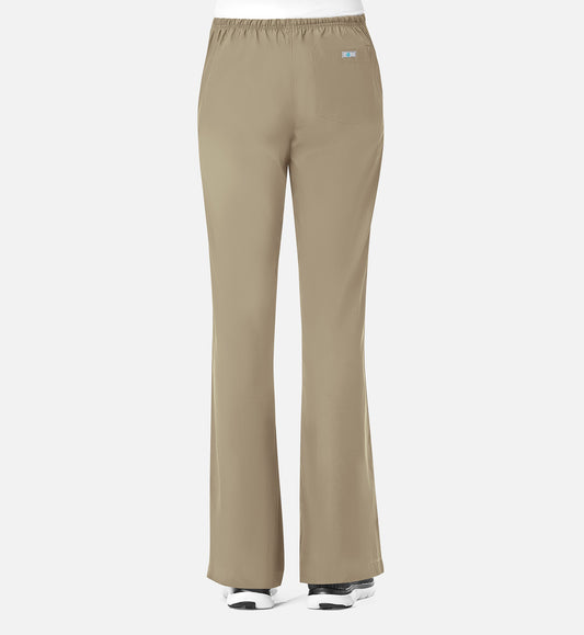 Core 9026 Women's Classic Flare Pants Khaki
