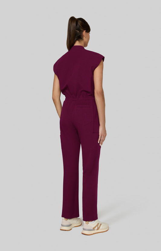 Solis 907 Anja Jumpsuit Wine