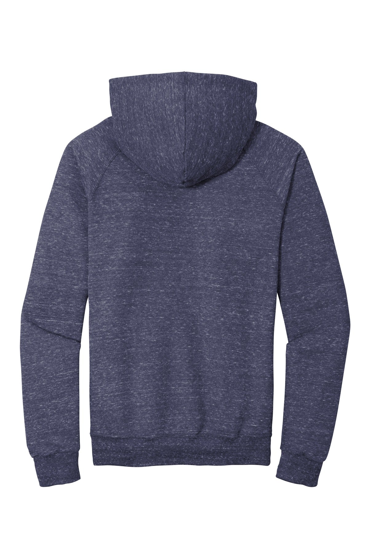 Jerzees Snow Heather French Terry Raglan Hoodie 90M Navy