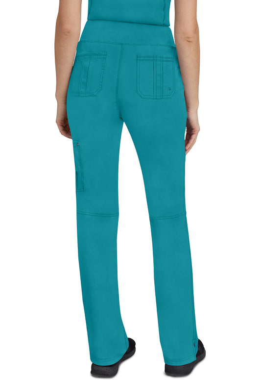 Healing Hands 9133 Tori Yoga Scrub Pants Teal Image