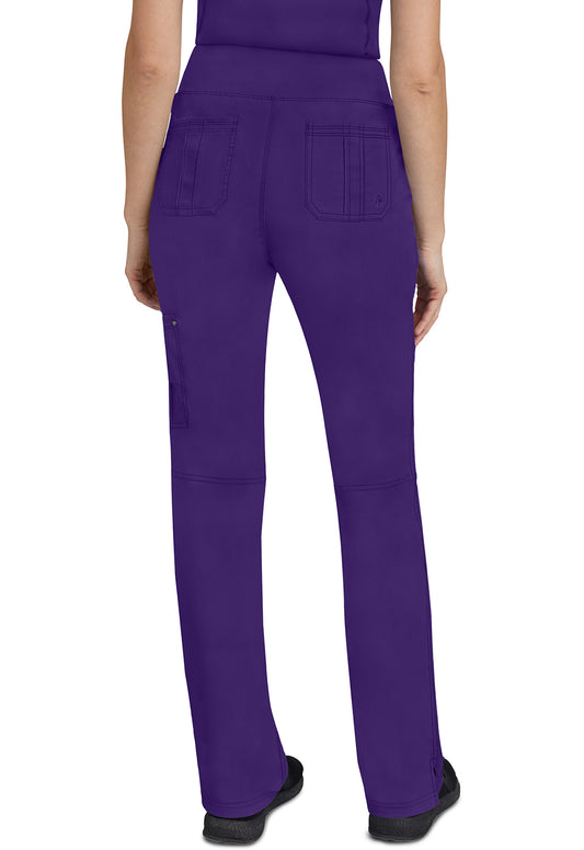 Healing Hands 9133 Tori Yoga Scrub Pants True Grape Image