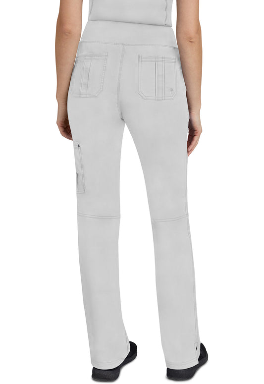 Healing Hands 9133 Tori Yoga Scrub Pants White Image