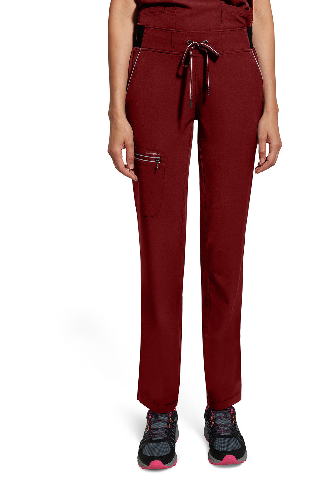 HH 360 9152 Women's Nisha Scrub Pants Garnet Red