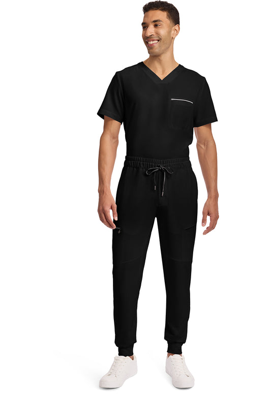 HH 360 9172 Men's Nolen Jogger Scrub Pants Black