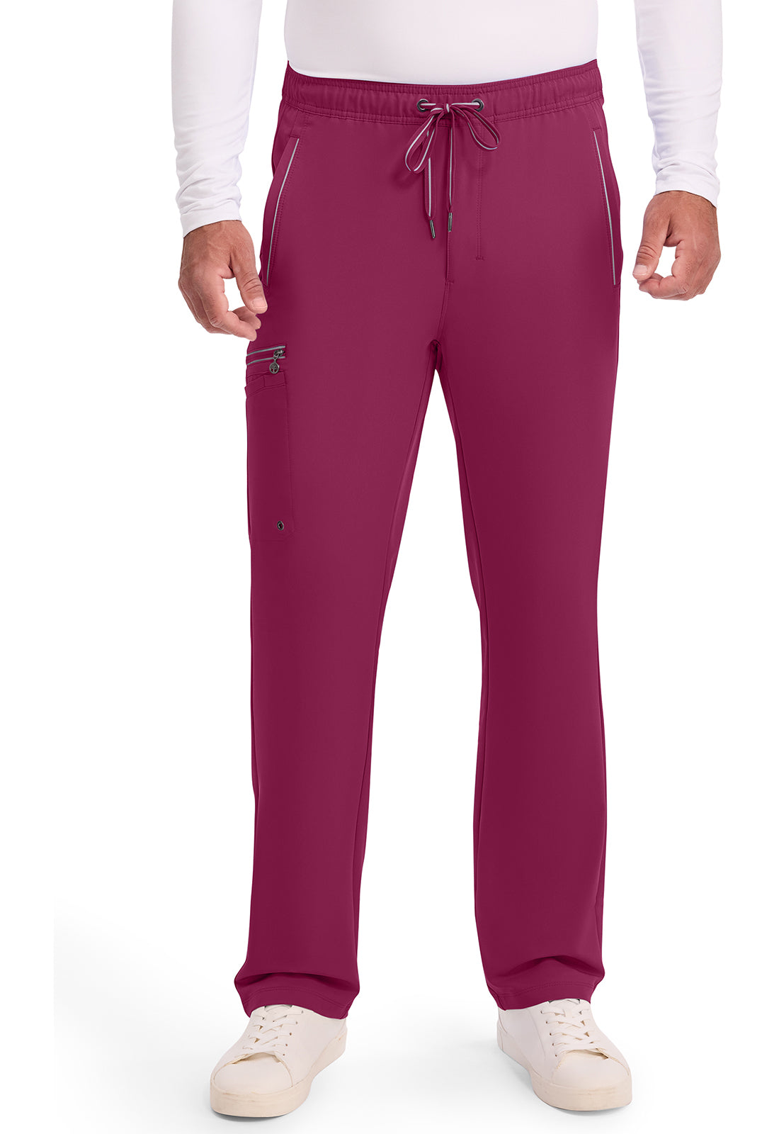 HH 360 9173 Men's Noah Scrub Pants Wine