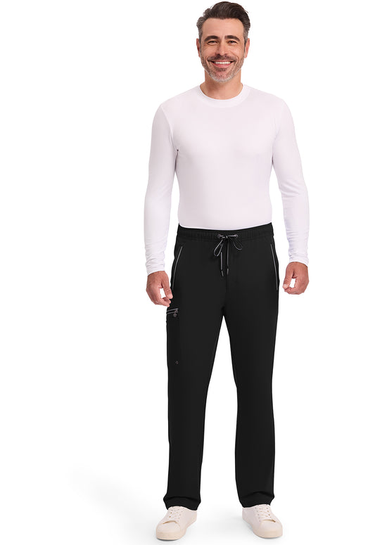 HH 360 9173 Men's Noah Scrub Pants Black