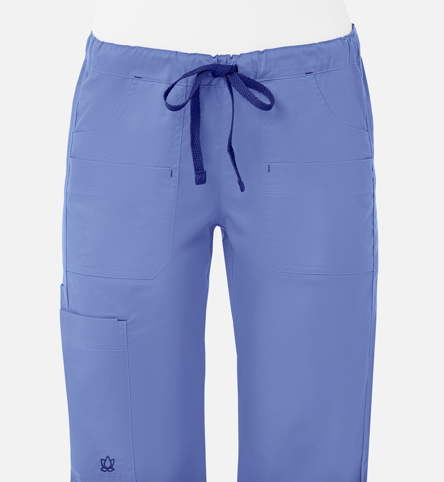 Blossom 9202 Utility Cargo Pants Ceil Blue