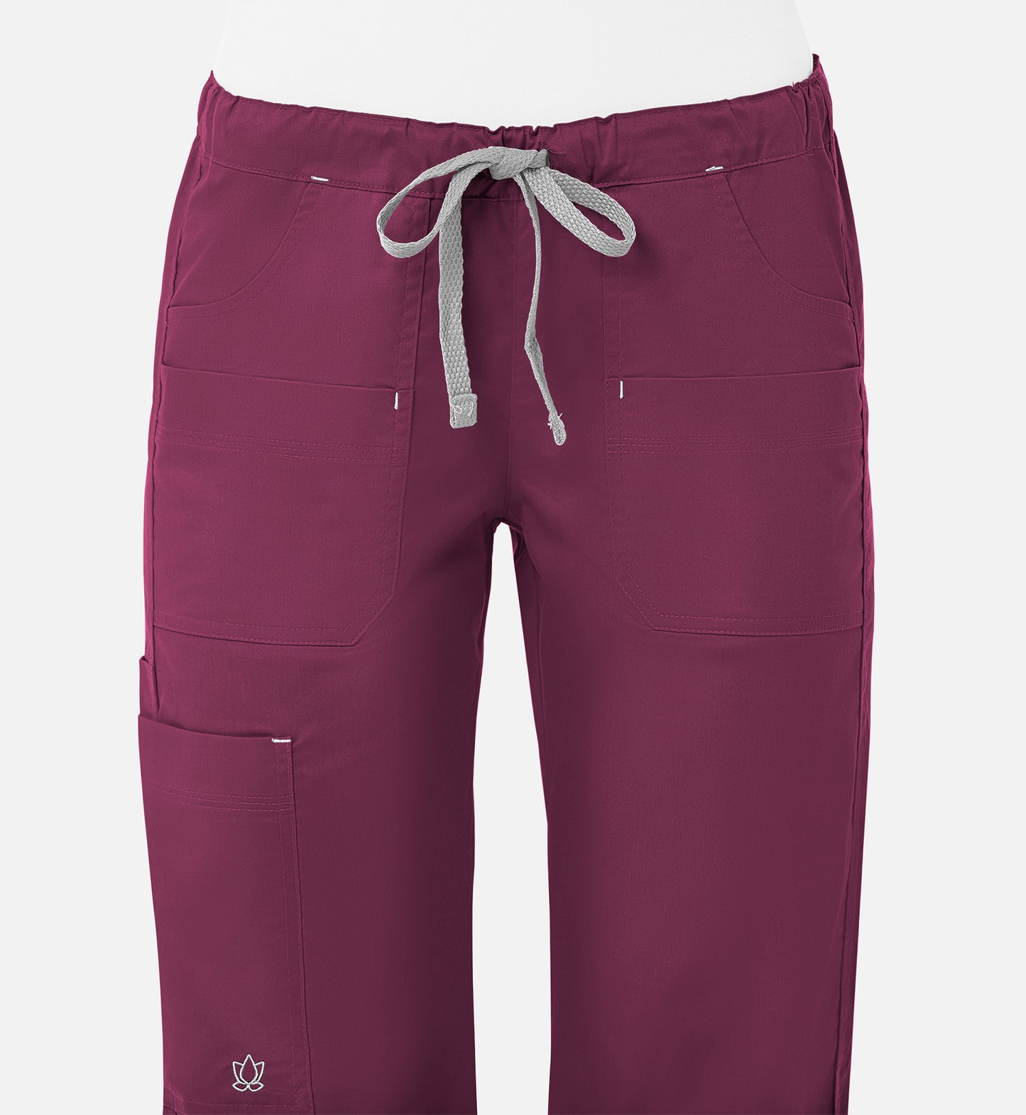 Blossom 9202 Utility Cargo Pants Wine