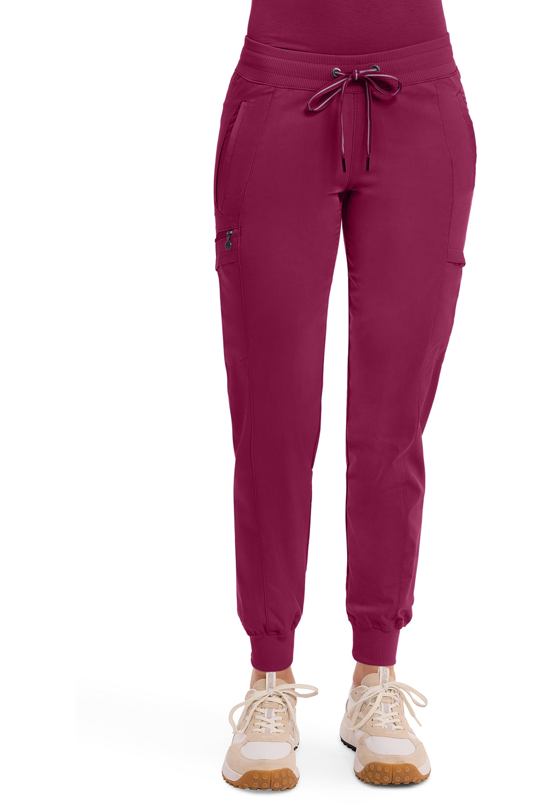 Purple Label 9244 Women's Toby Jogger Scrub Pants Wine