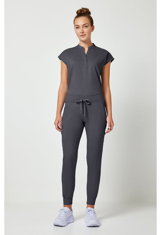 Purple Label 9244 Women's Toby Jogger Scrub Pants Pewter