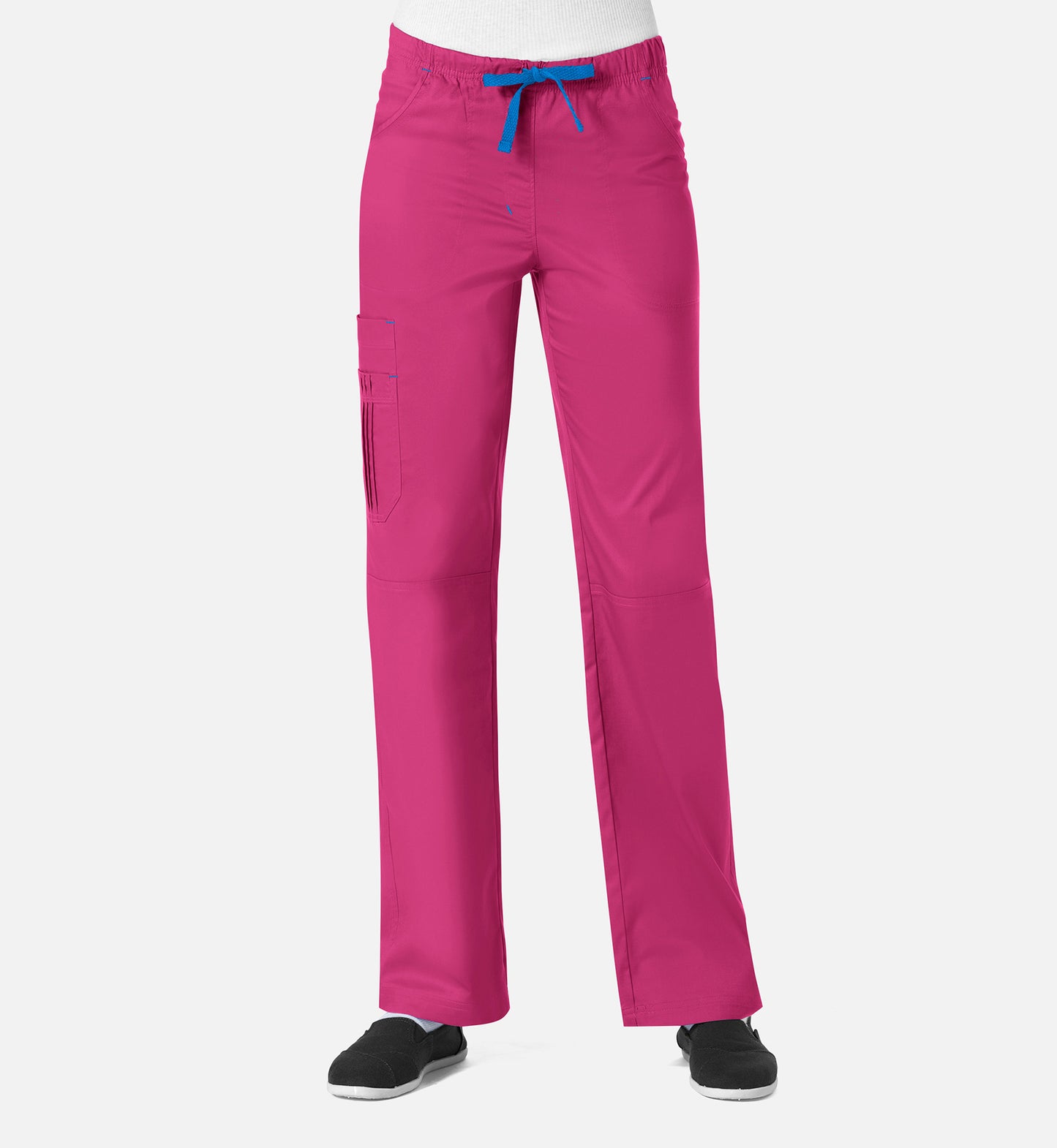 Blossom 9302 Pintuck Cargo Pants Passion Pink