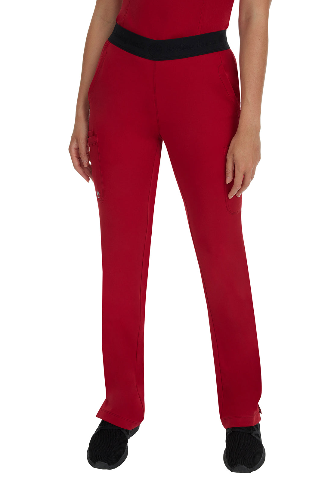 HH Works 9500 Rachel Elastic Waist Scrub Pants Red