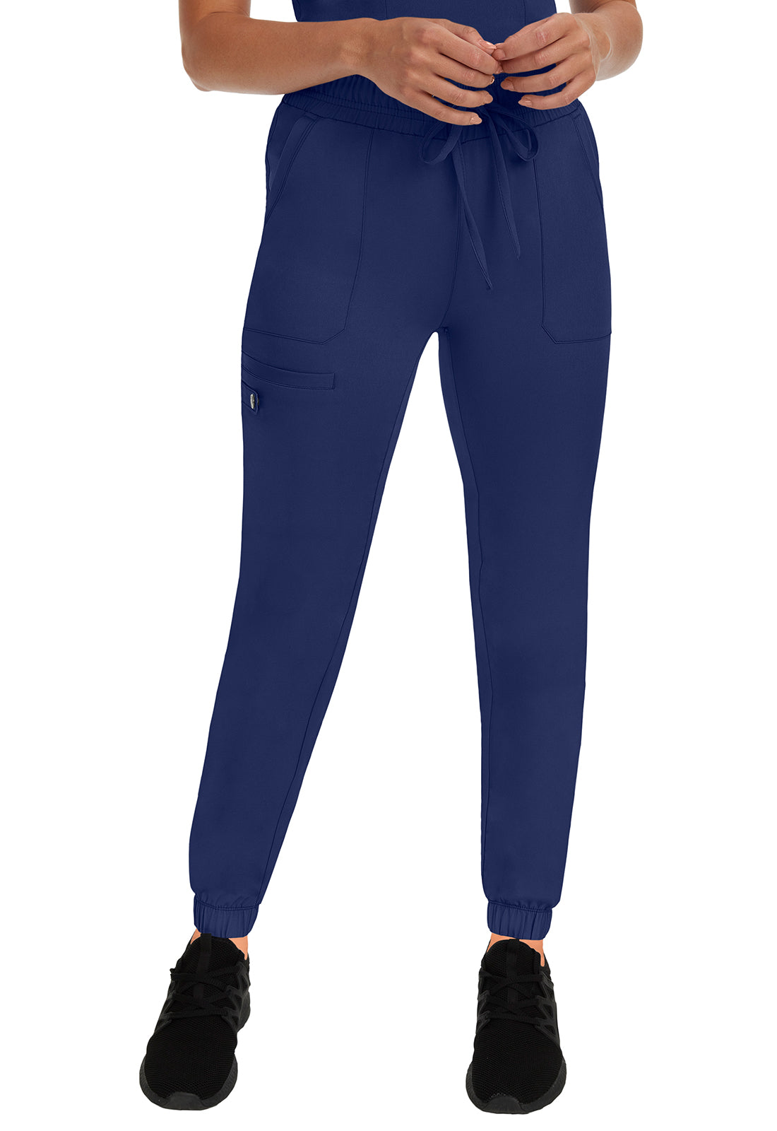 HH Works 9575 Renee Jogger Scrub Pants Navy