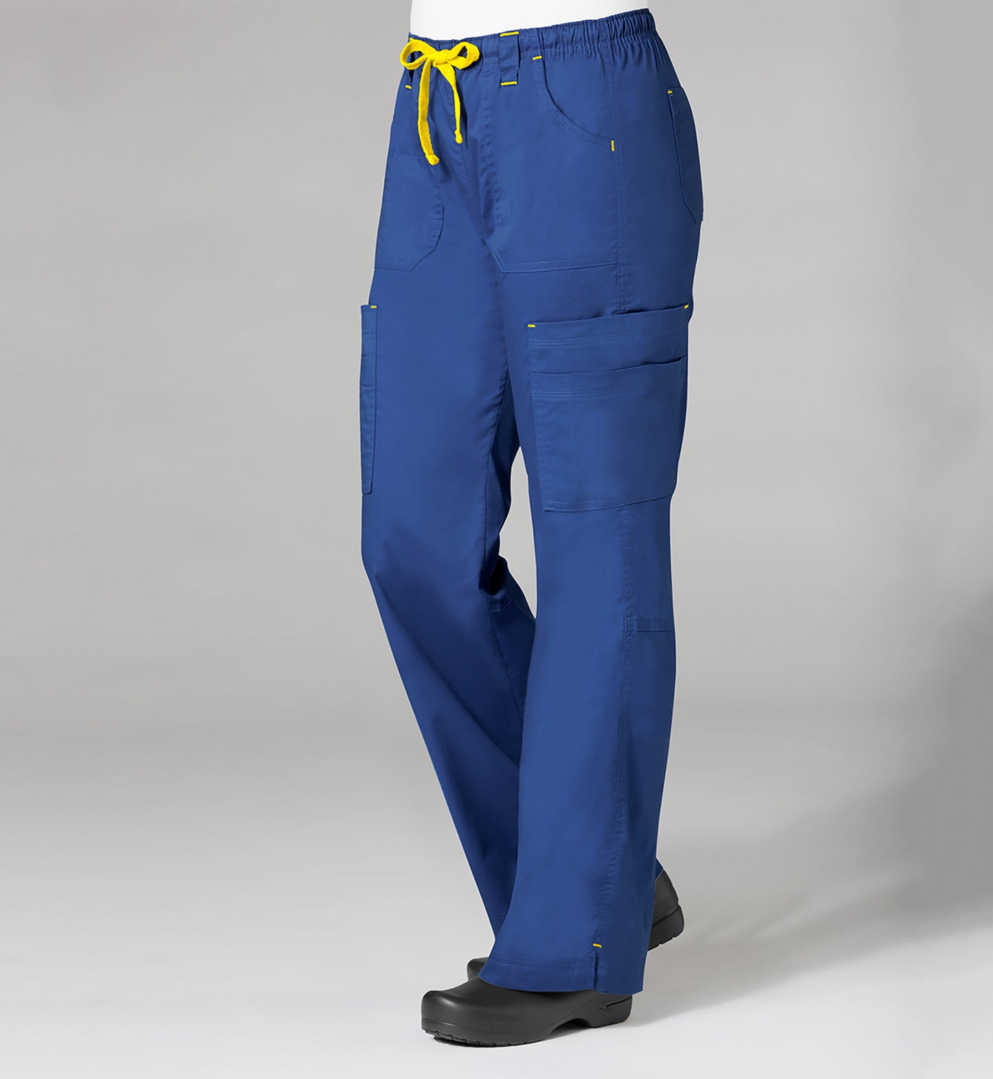 Blossom 9602 Multi-Pocket Cargo Pants Royal Blue