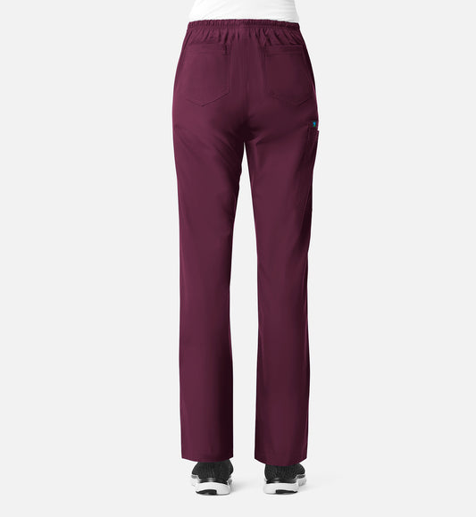 Core 9626 Women's Utility Cargo Pants Wine