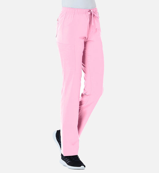 Redpanda 9726 Women's Full Elastic Cargo Pants Blush Pink