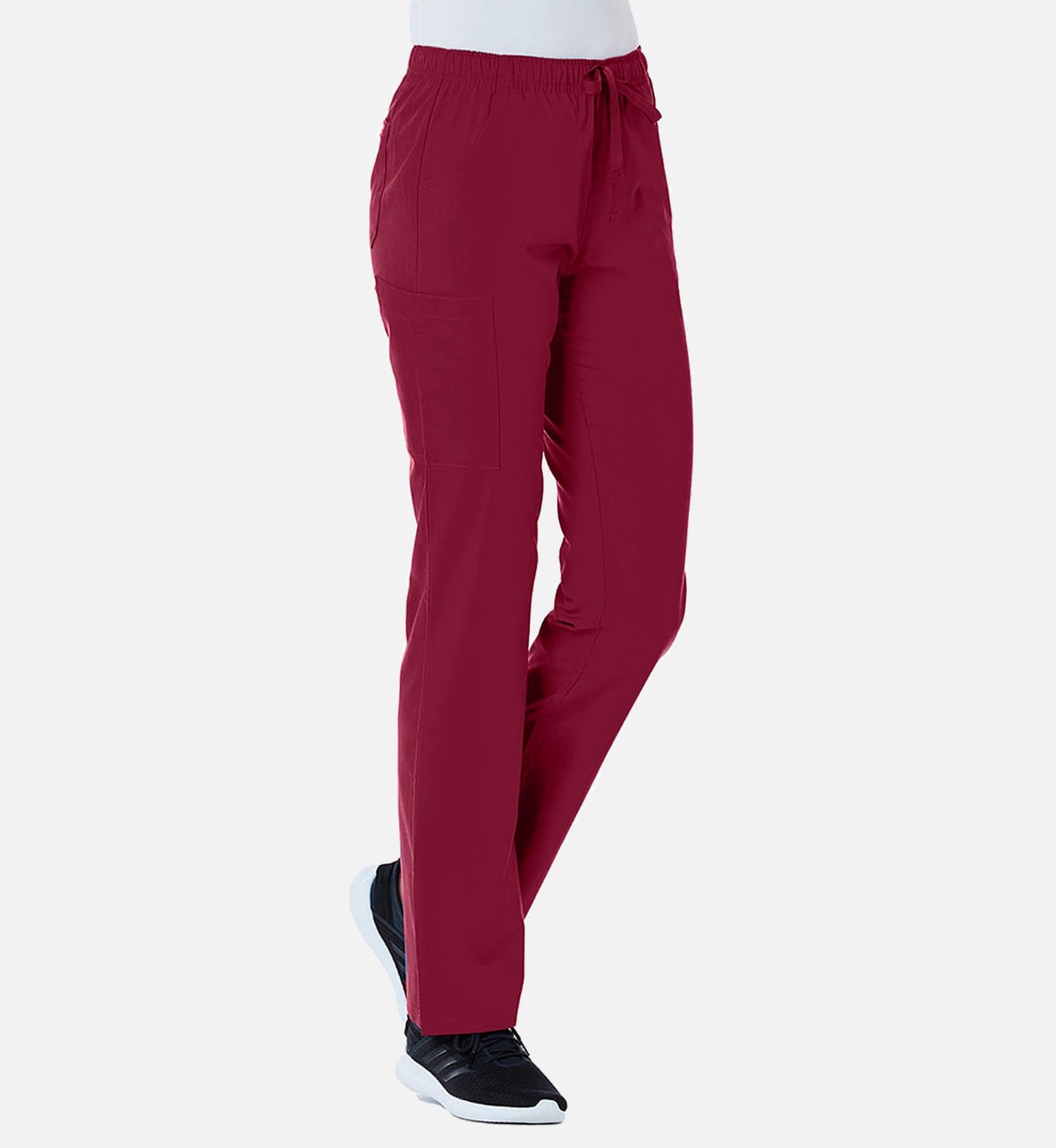 Redpanda 9726 Women's Full Elastic Cargo Pants Wine