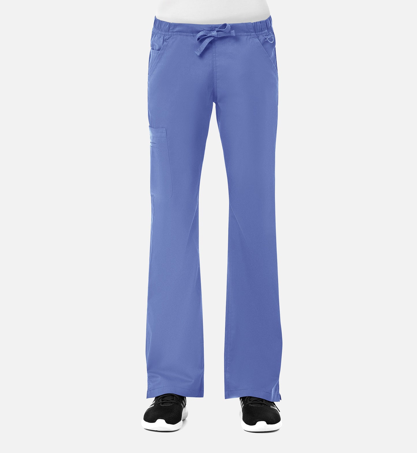 Blossom 9802 Straight Leg Cargo Pants Ceil Blue