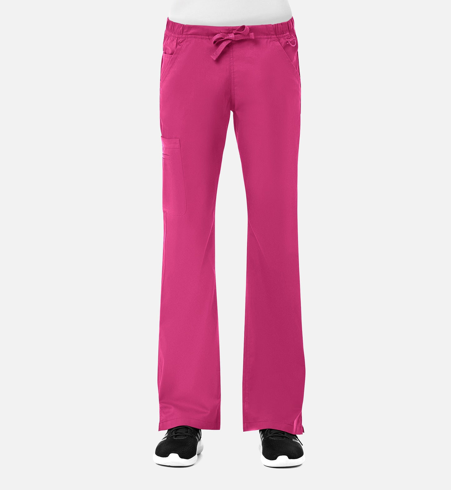 Blossom 9802 Straight Leg Cargo Pants Candy Pink