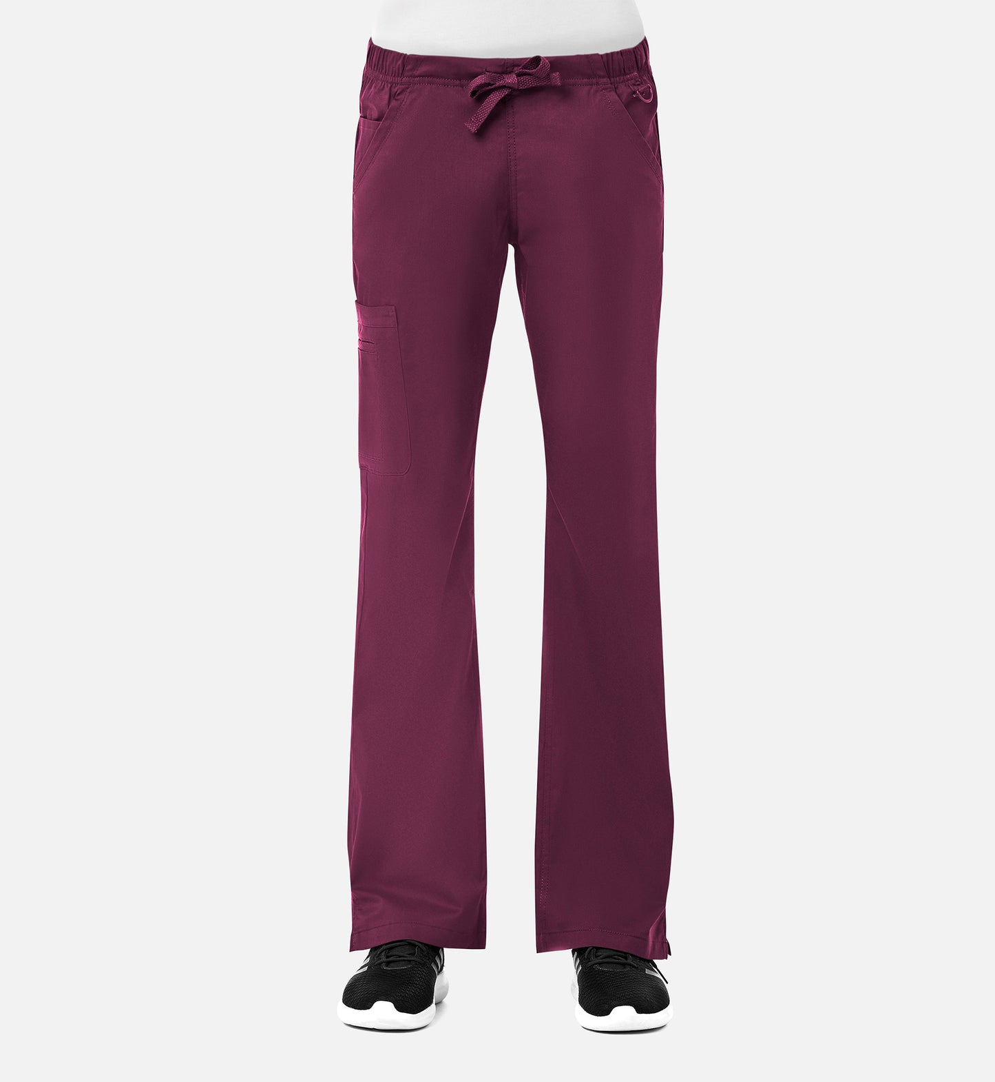 Blossom 9802 Straight Leg Cargo Pants Wine