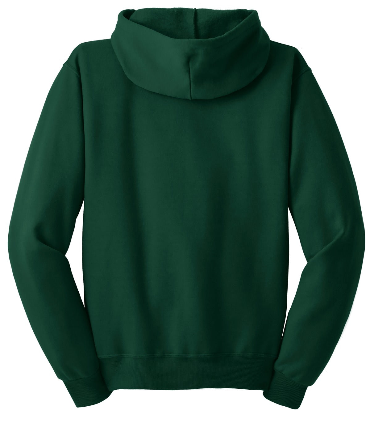 Jerzees NuBlend Full-Zip Hooded Sweatshirt. 993M Forest Green