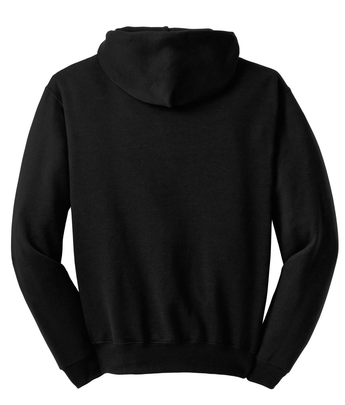 Jerzees NuBlend Pullover Hooded Sweatshirt. 996M Black