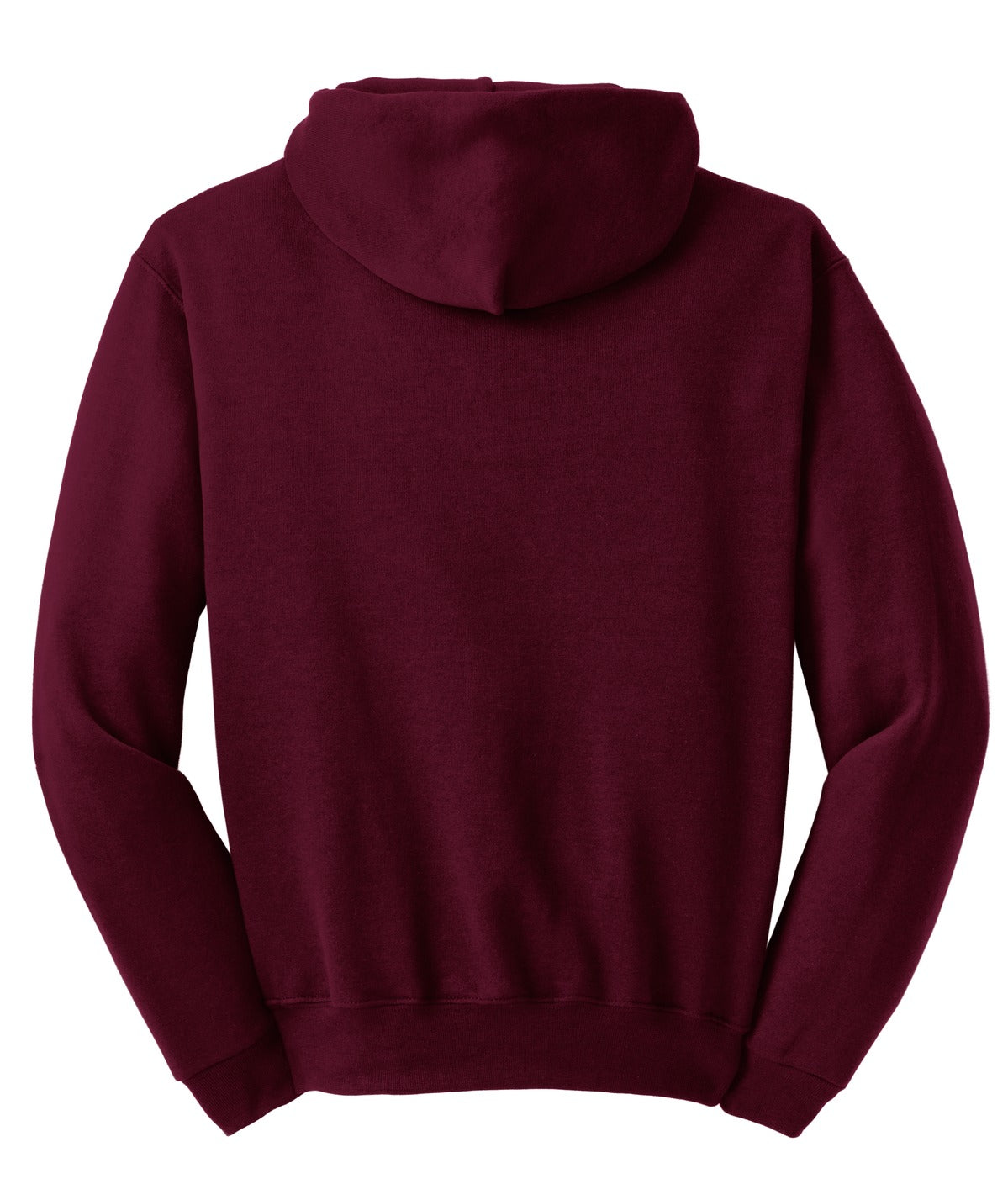 Jerzees NuBlend Pullover Hooded Sweatshirt. 996M Maroon