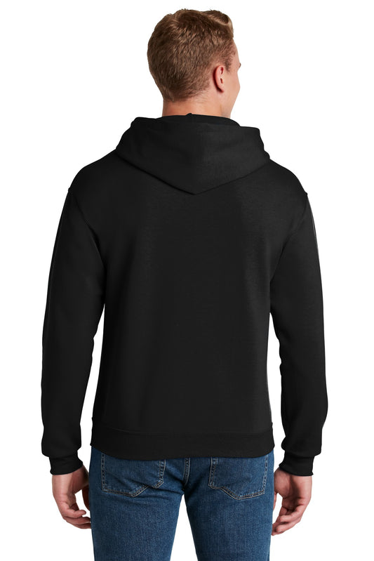Jerzees NuBlend Pullover Hooded Sweatshirt. 996M Black