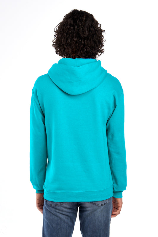 Jerzees NuBlend Pullover Hooded Sweatshirt. 996M California Blue