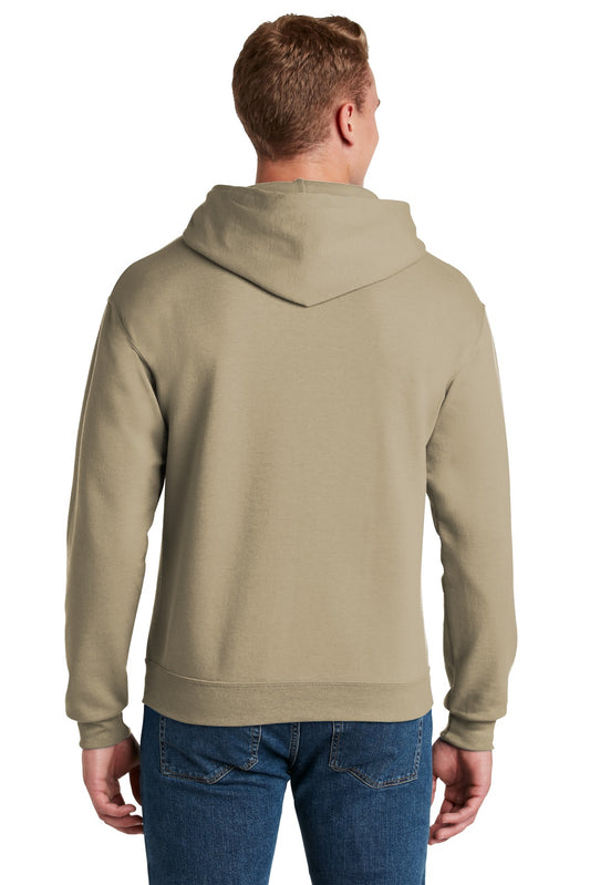 Jerzees NuBlend Pullover Hooded Sweatshirt. 996M Khaki