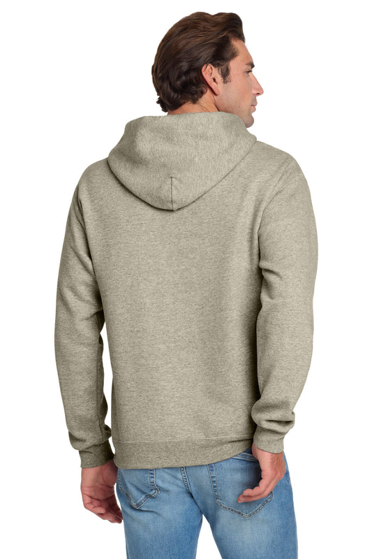 Jerzees NuBlend Pullover Hooded Sweatshirt. 996M Oatmeal Heather