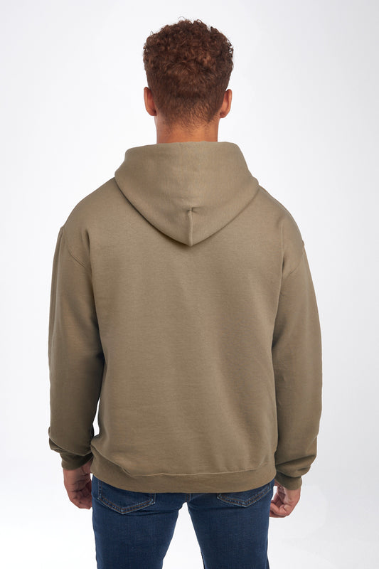 Jerzees NuBlend Pullover Hooded Sweatshirt. 996M Safari