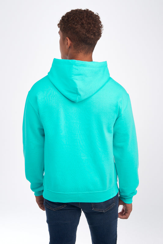 Jerzees NuBlend Pullover Hooded Sweatshirt. 996M Scuba Blue