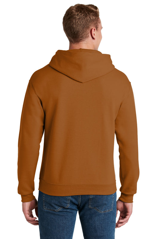 Jerzees NuBlend Pullover Hooded Sweatshirt. 996M Texas Orange