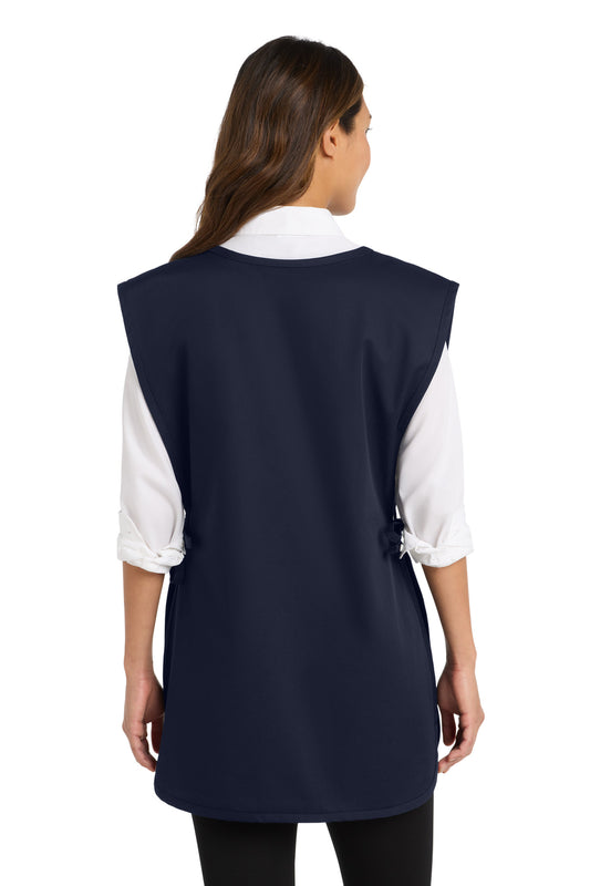 Port Authority Easy Care Cobbler Apron with Stain Release. A705 Navy